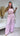 Pink Lace Glam Set