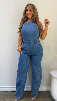 Denim Icon Jumpsuit