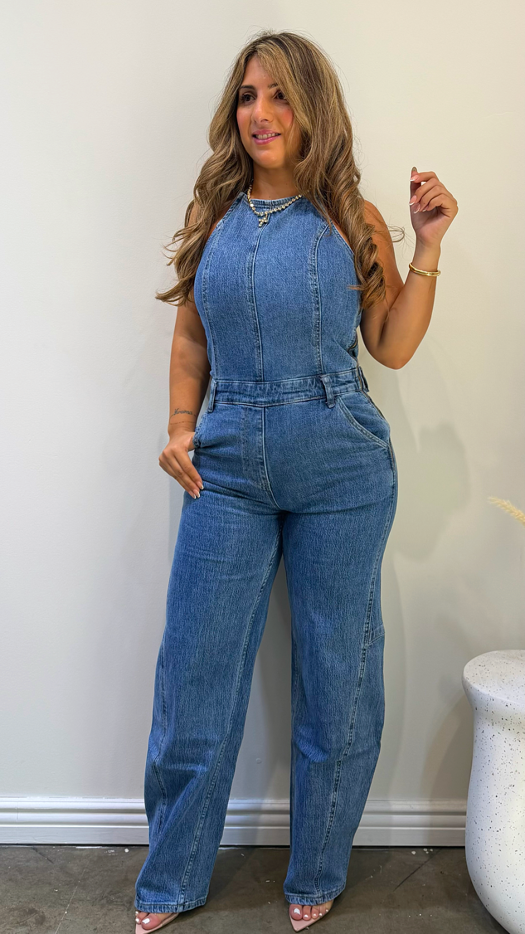 Denim Icon Jumpsuit