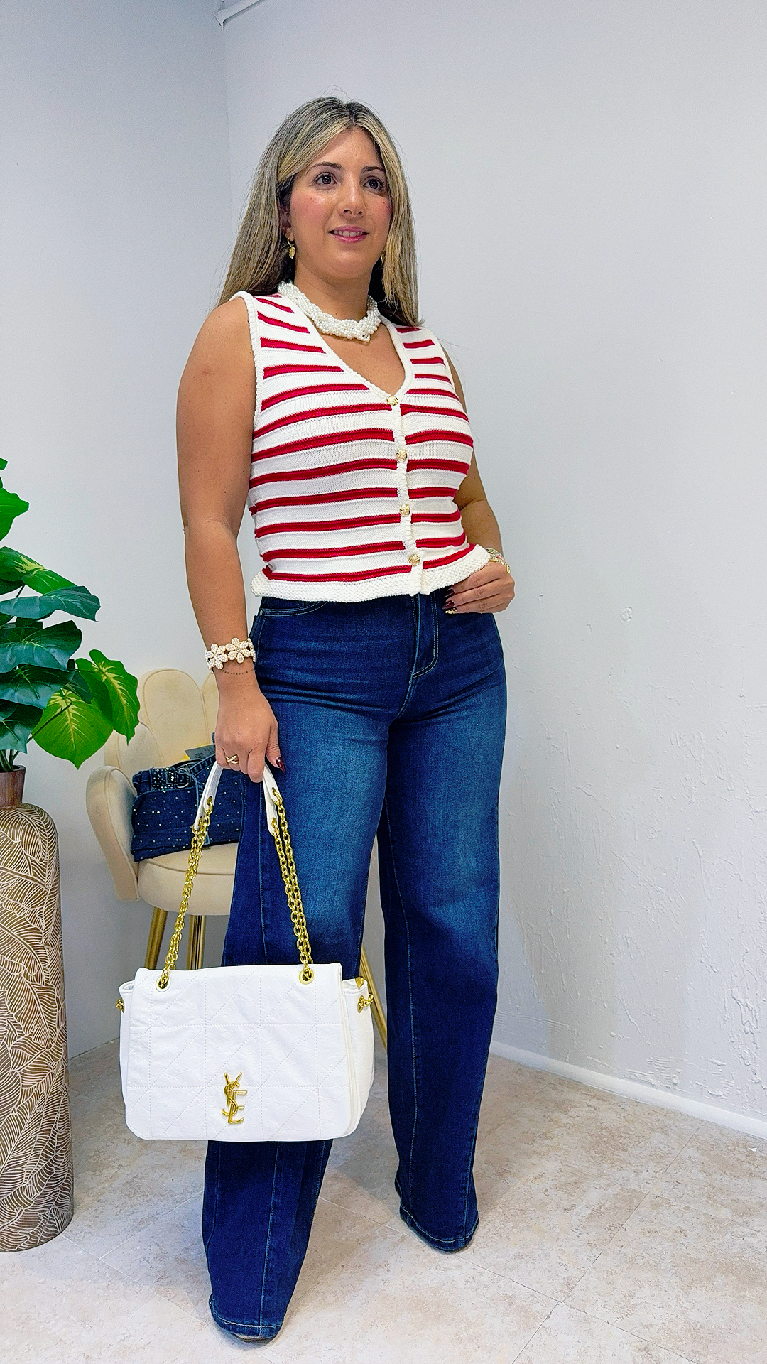 Classic Chic Denim Pants