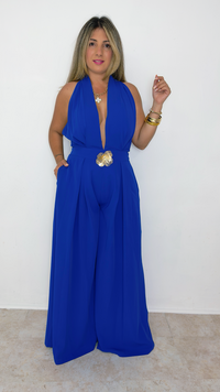 Royal Blue Jumpsuit