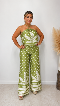 Tropical Breeze Palazzo Set