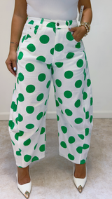 Polka Statement Pants