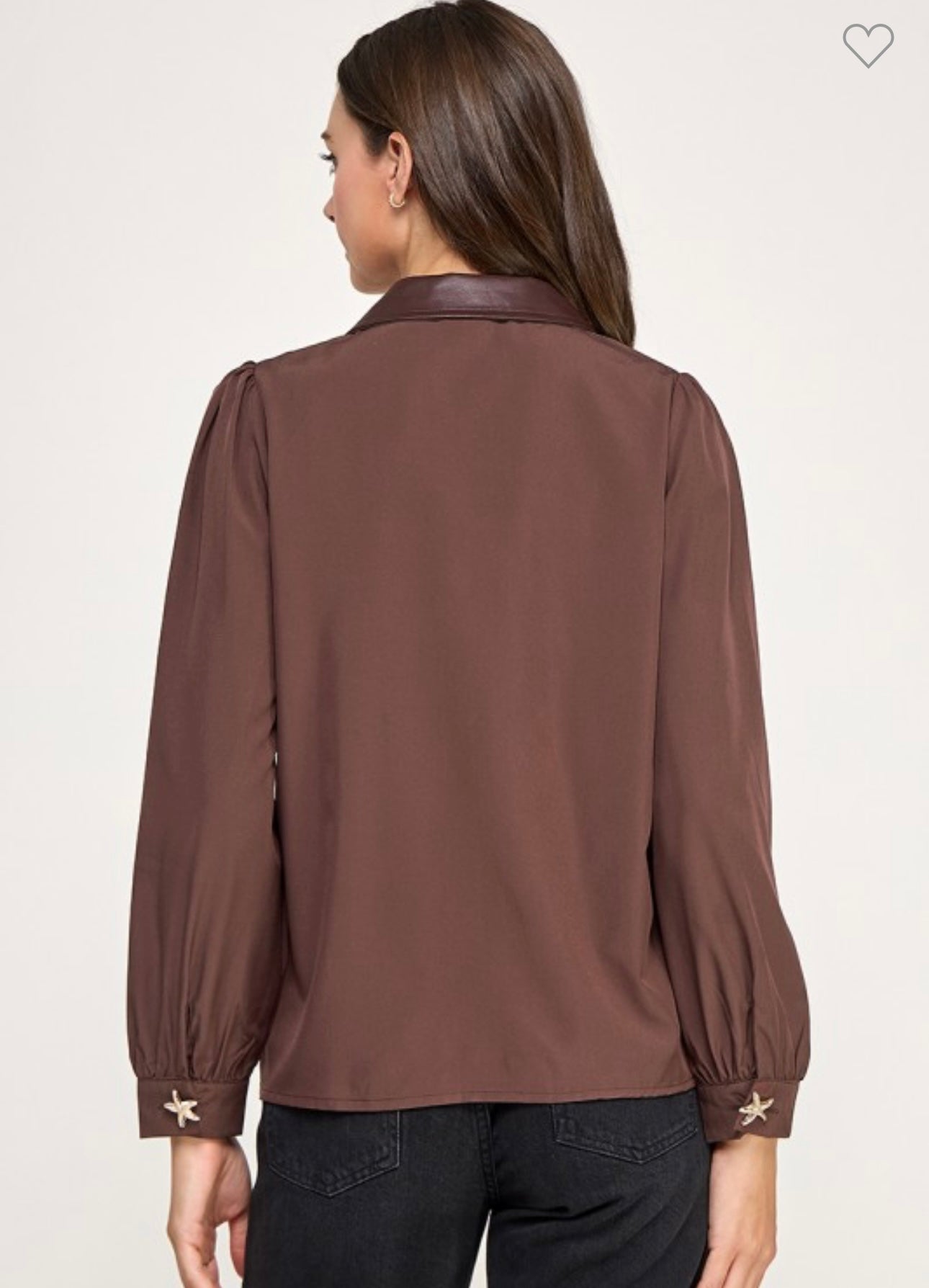 STAR DOUBLE BUTTON THIN WOVEN JACKET