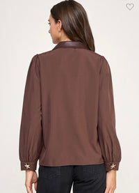 STAR DOUBLE BUTTON THIN WOVEN JACKET