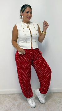 Ruby Polka Jogger Pants