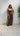 BROWN STRAPLESS LACE SET