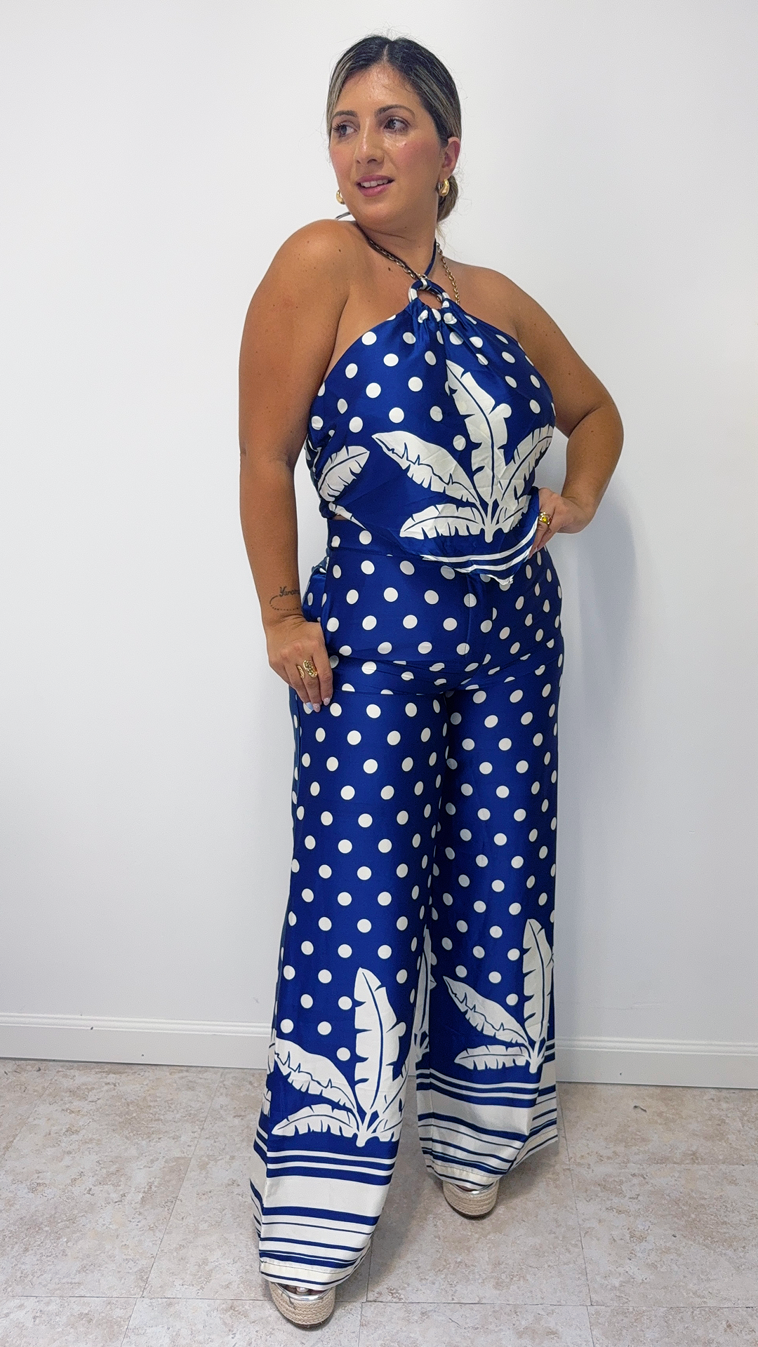 Tropical Breeze Palazzo Set