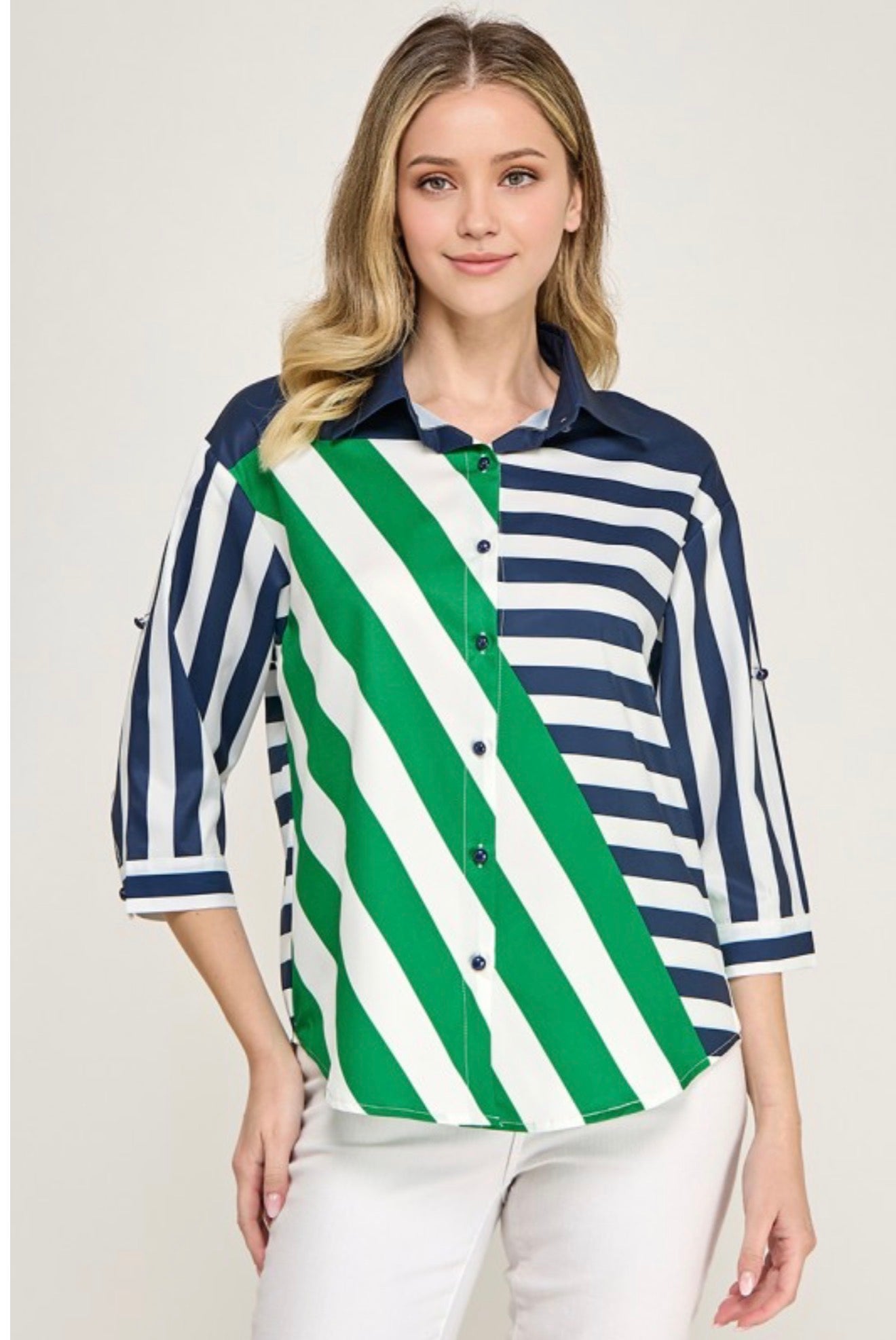 Nautical Glam Blouse