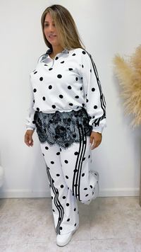 Monroe Polka Luxe Set