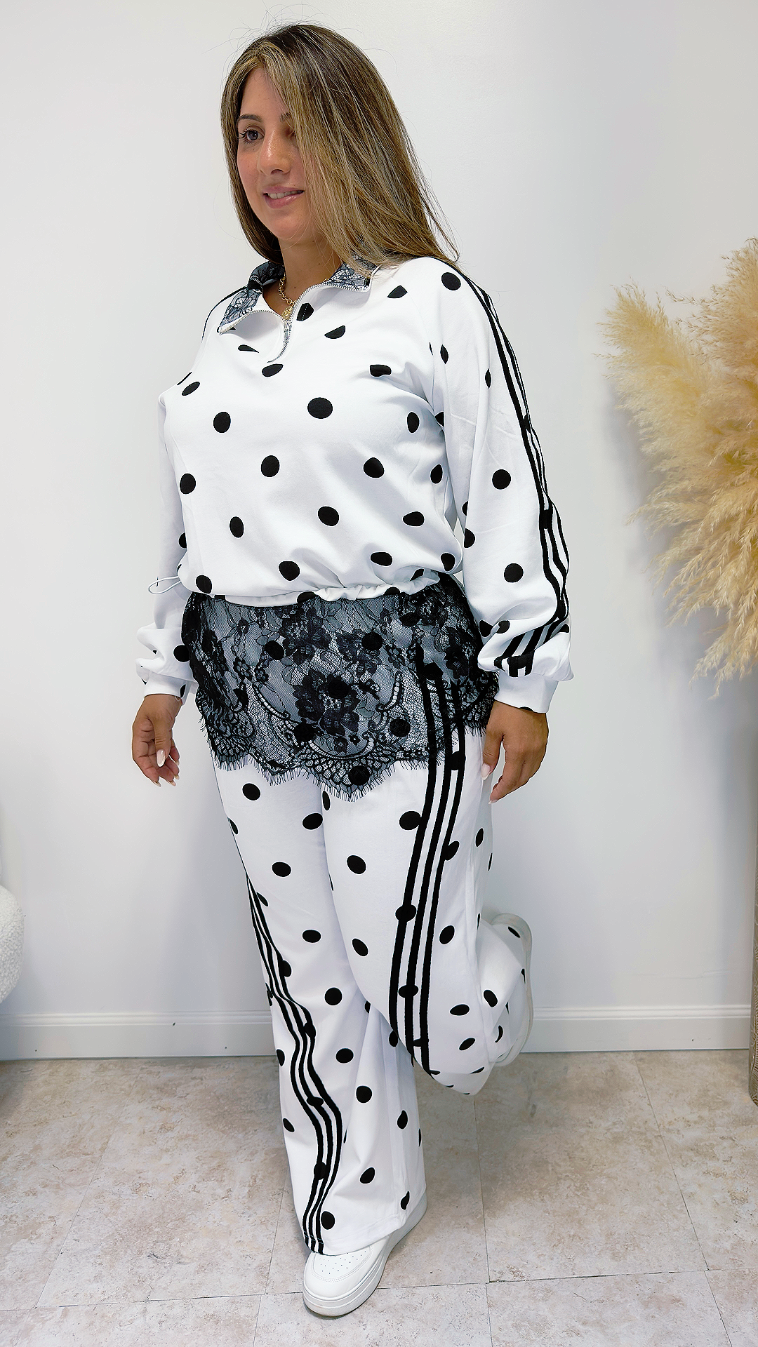 Monroe Polka Luxe Set
