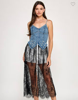 TULLE TOP