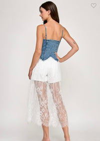 TULLE TOP