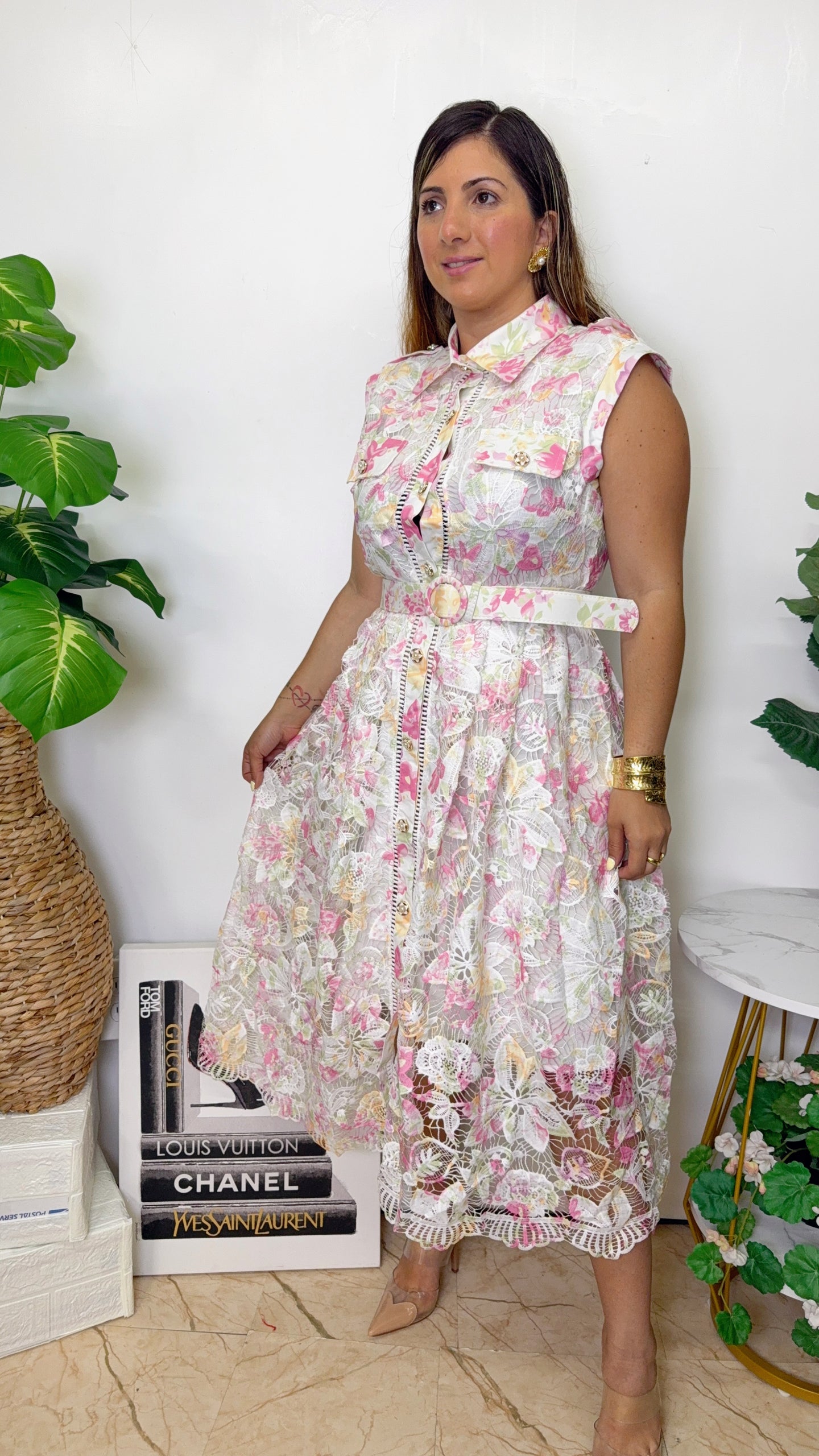 FLOWER MÁXI  DRESS