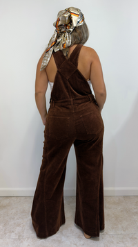 Mocha Corduroy Overall