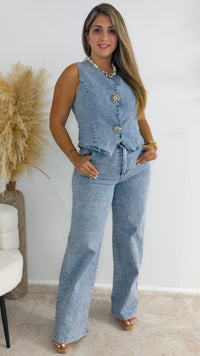 Denim Stardust Set