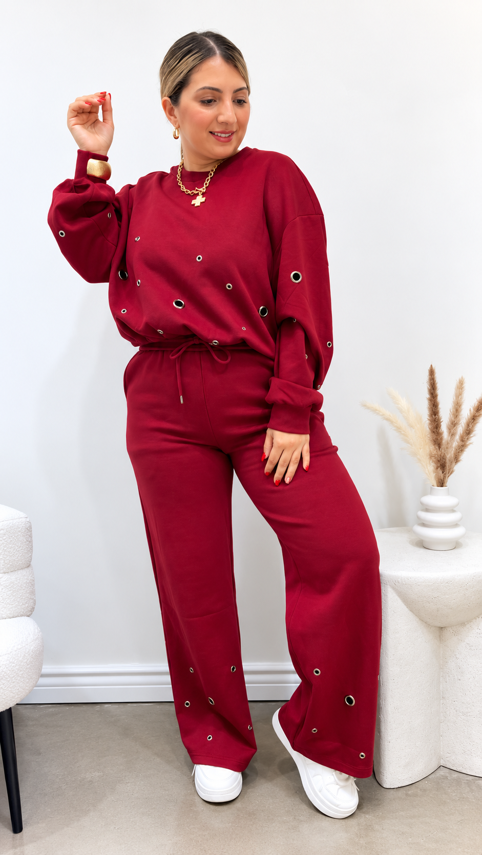 Urban Edge Burgundy Set