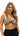 One Shoulder Leopard Tube Top