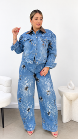 Bloom Luxe Denim Set