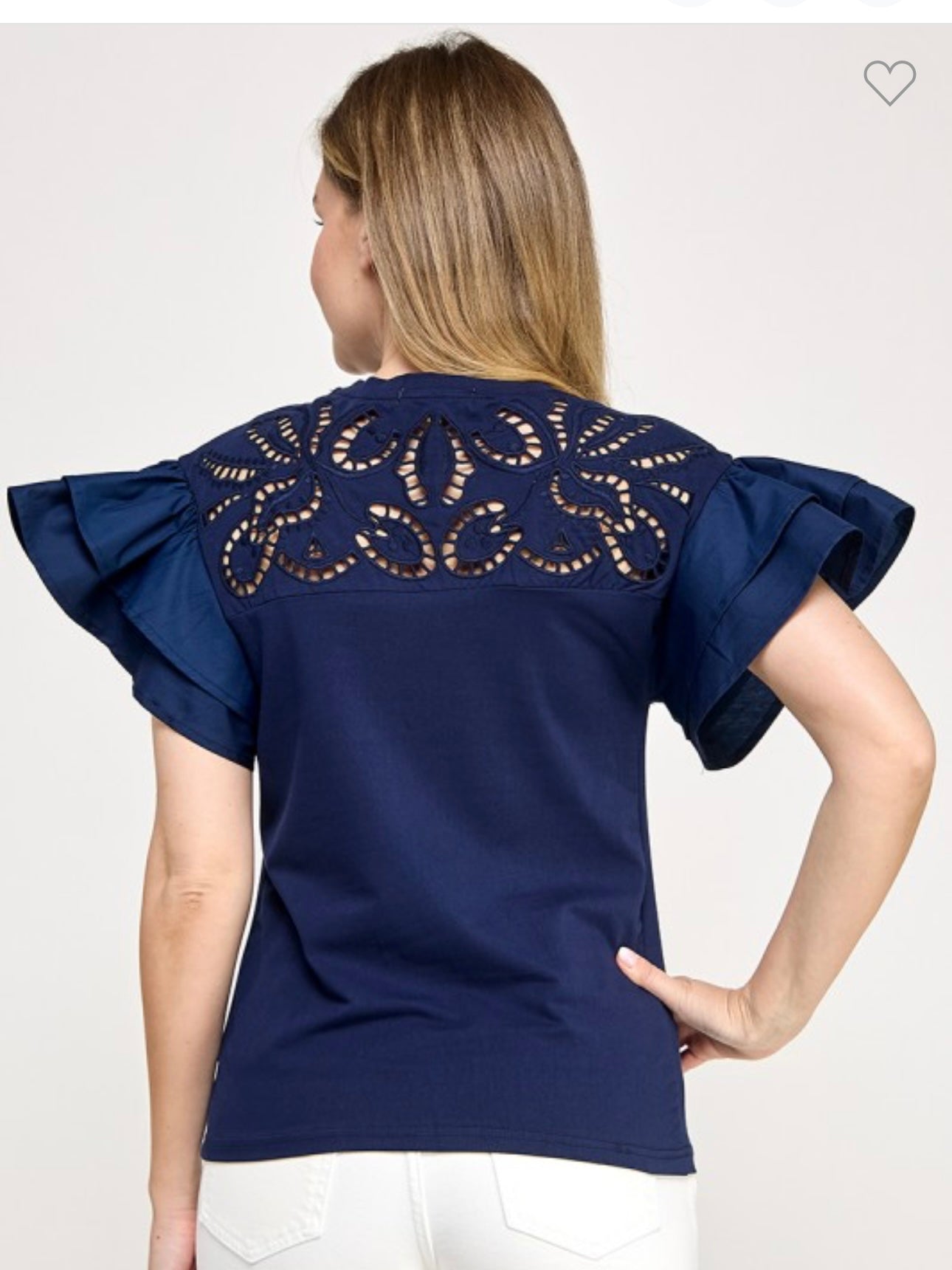 BELL SLV LZOR CUT DETAIL T SHIRT