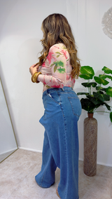 Luxe Wrap Denim Pants