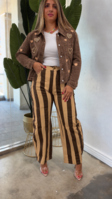 Chocolate Heart Denim Jacket