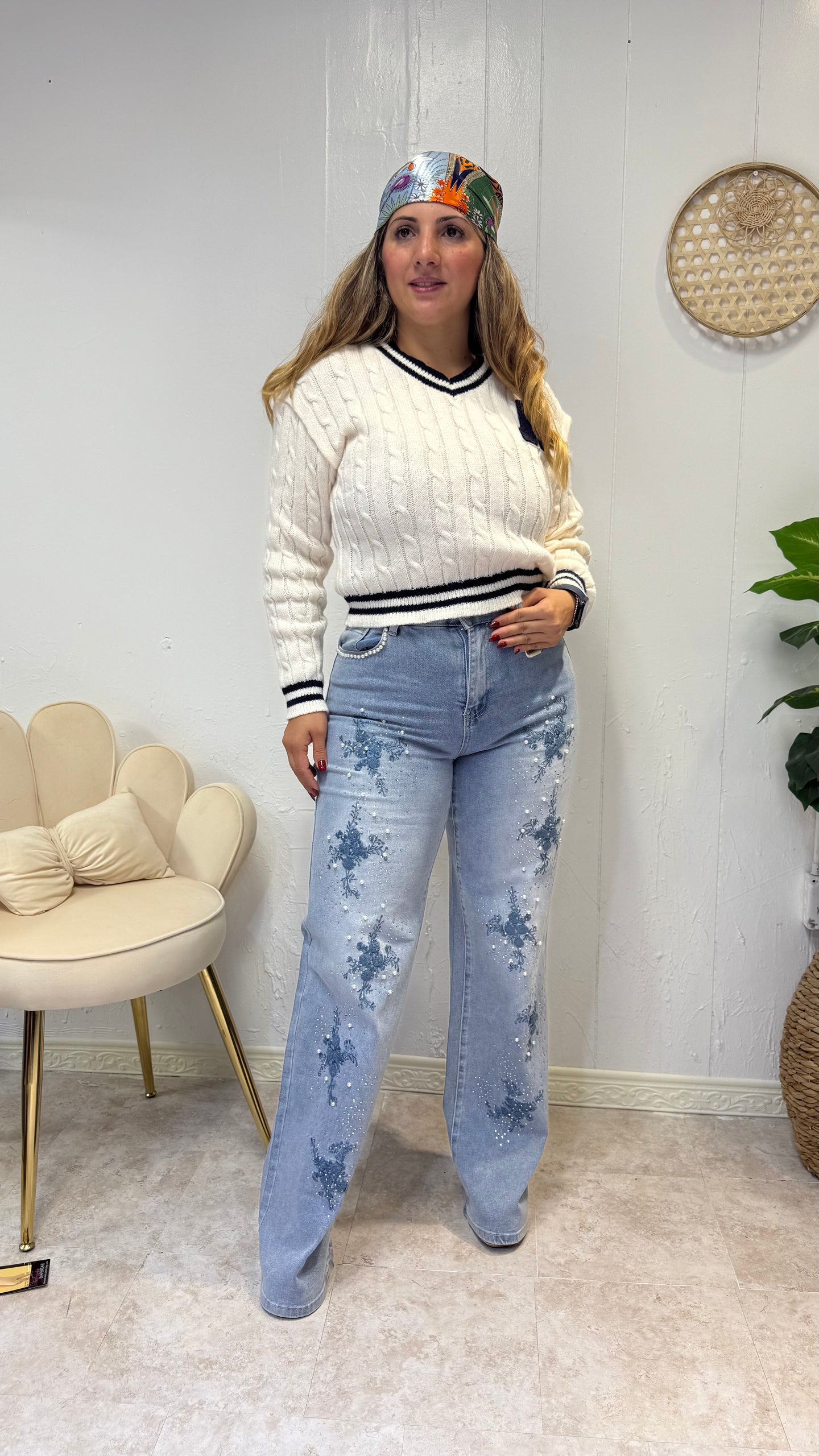 DENIM PANTS