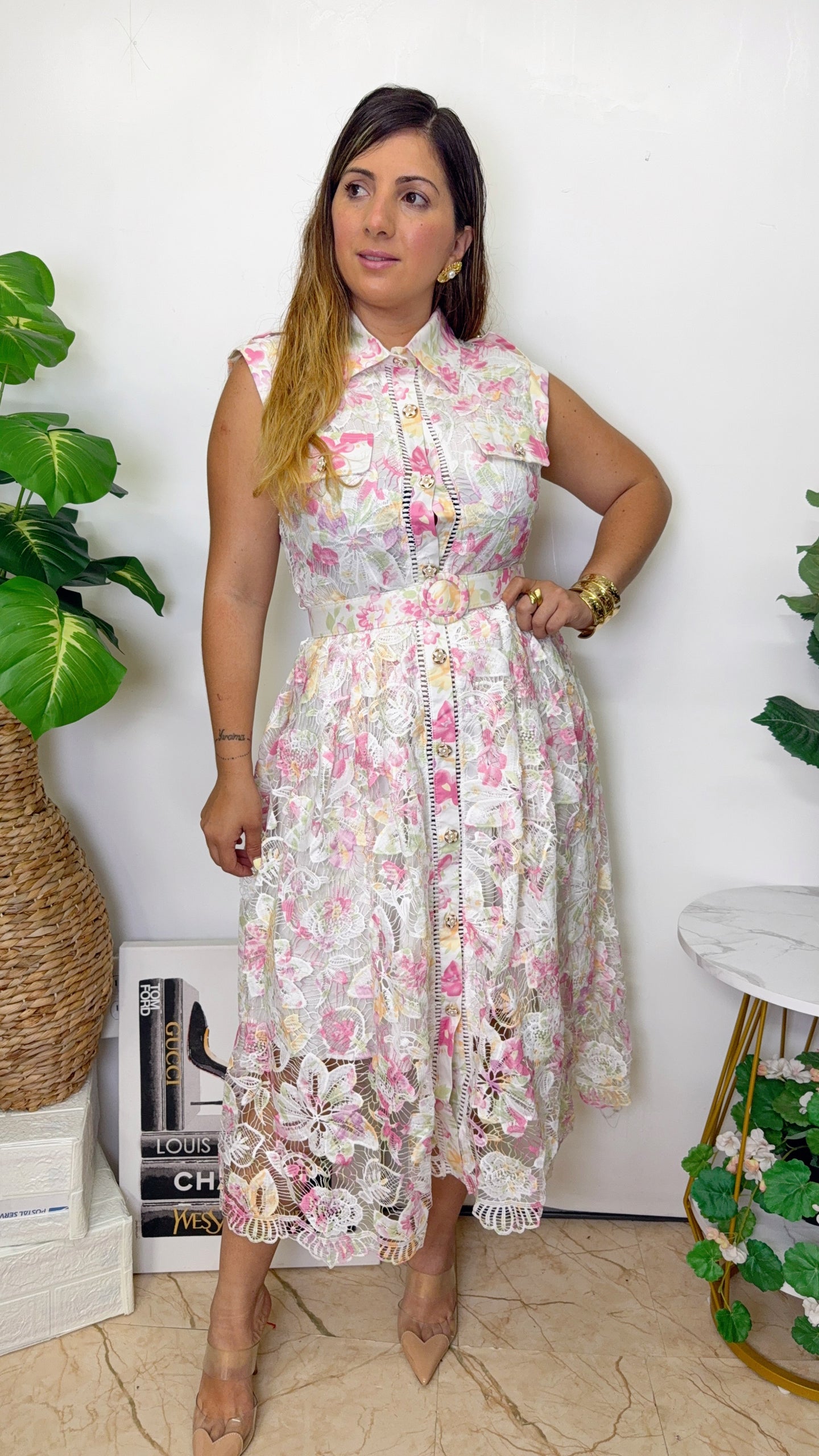 FLOWER MÁXI  DRESS