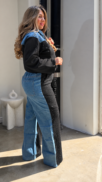 Crystal Denim Luxe Set