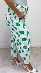 Polka Statement Pants