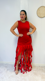 Midnight Flames Dress