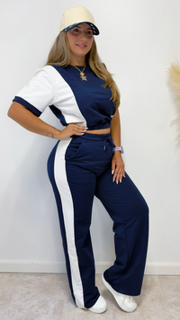 Navy Chic Lounge Set