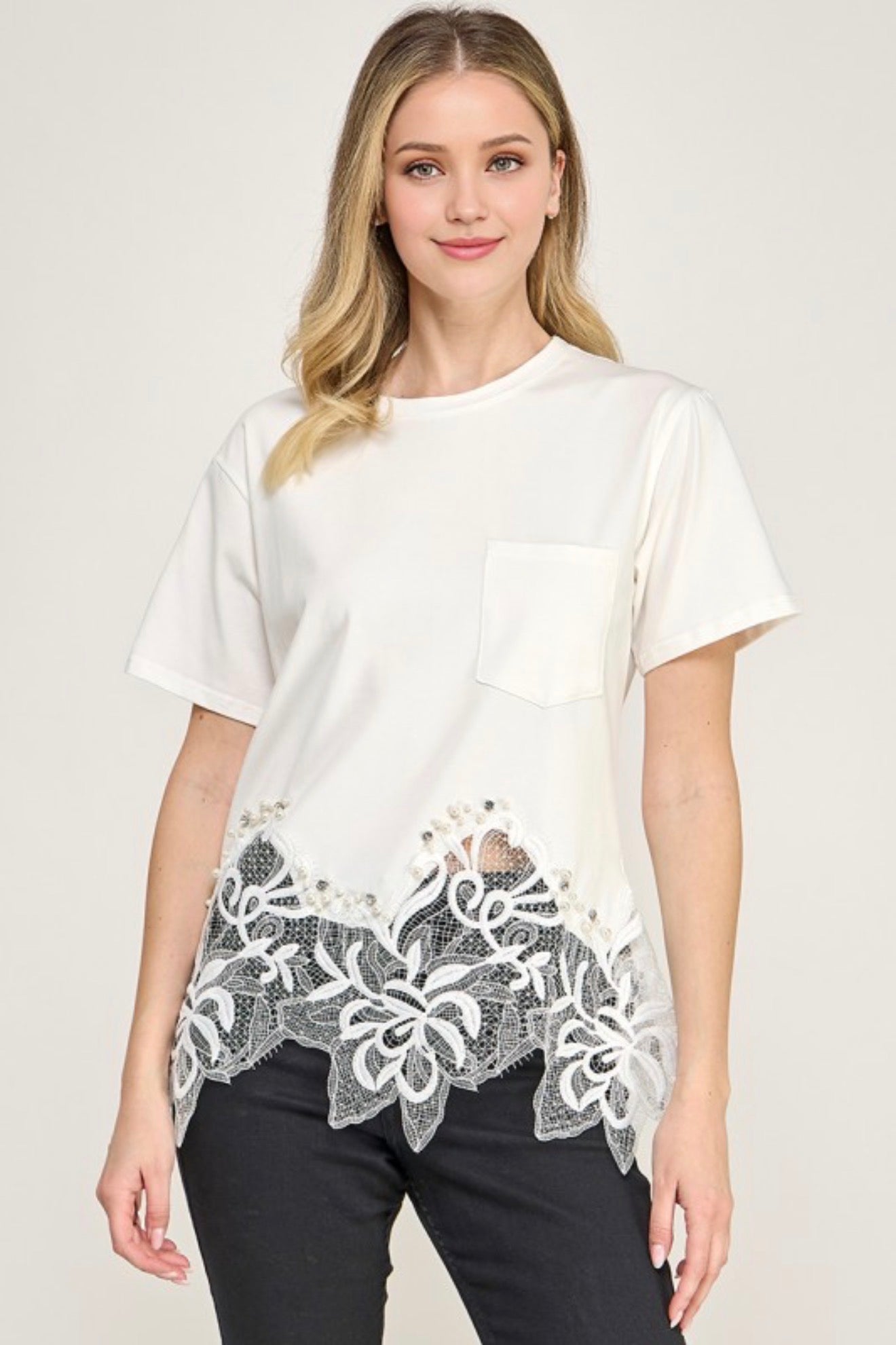 Blusa Chic Encaje