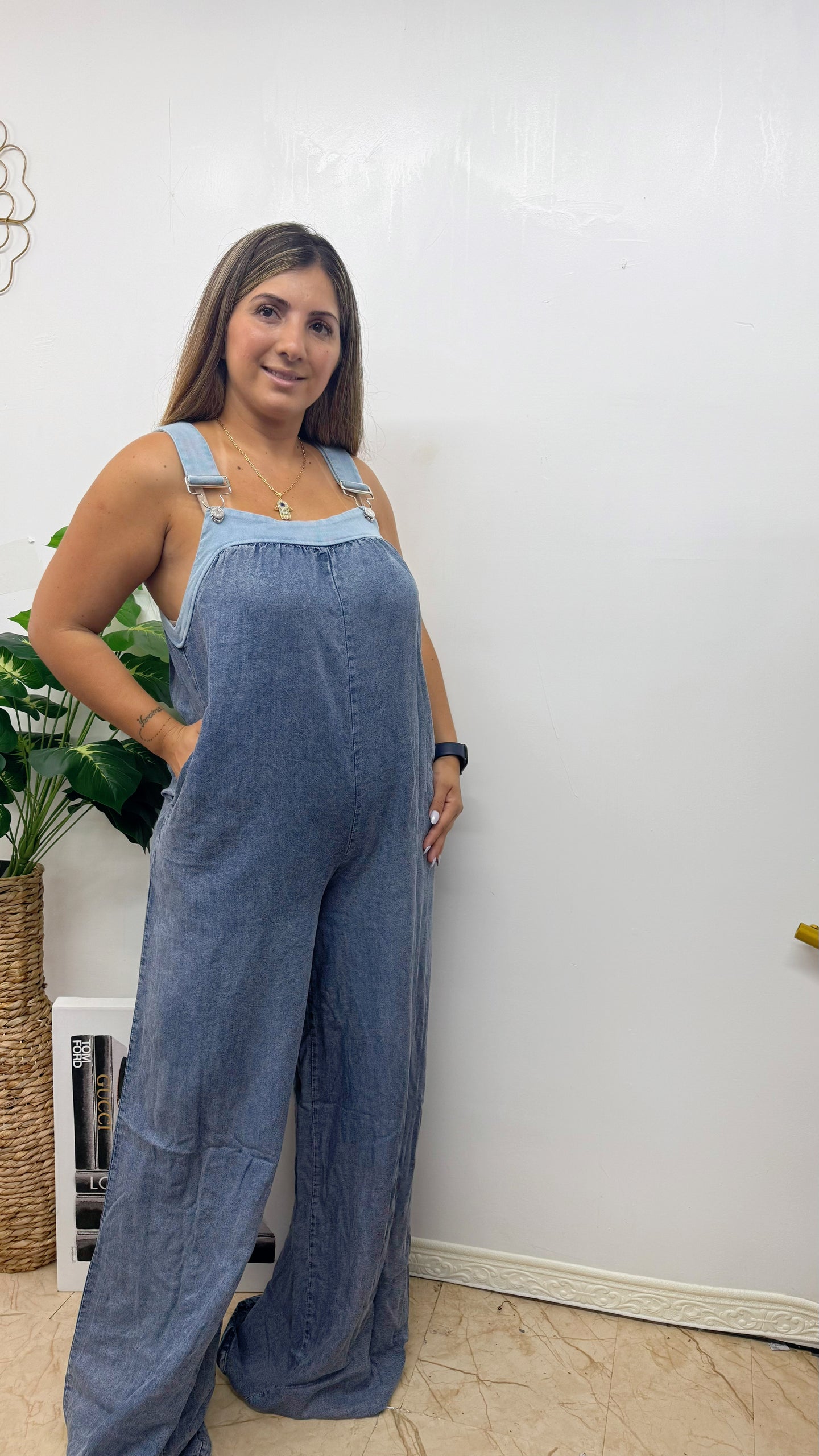 DENIM OVERALLS