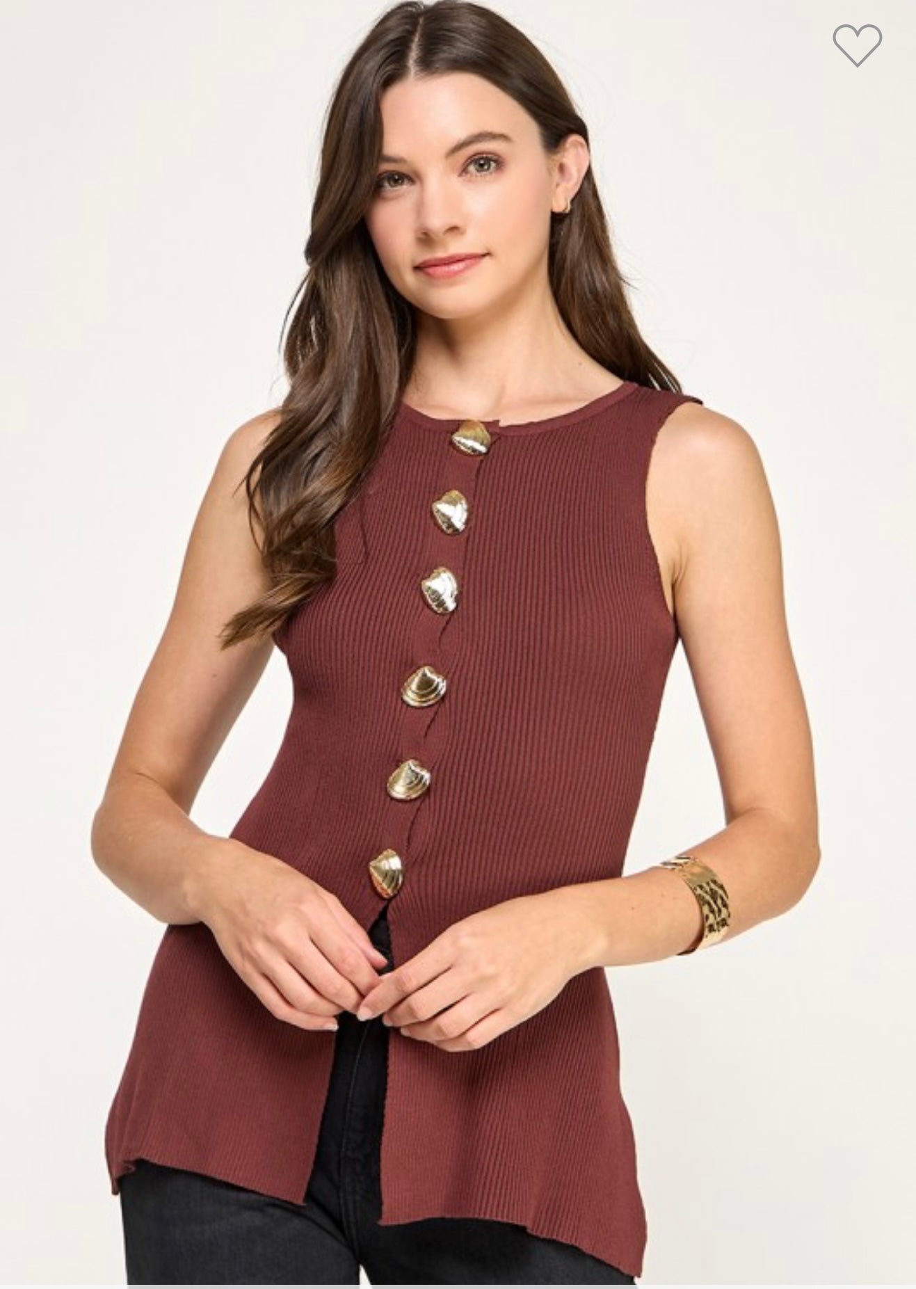 METAIL BUTTON DETAIL PEPLUM CORDUROY  SHIRT
