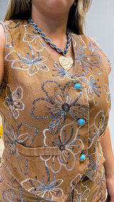 Boho Bloom Camel Set