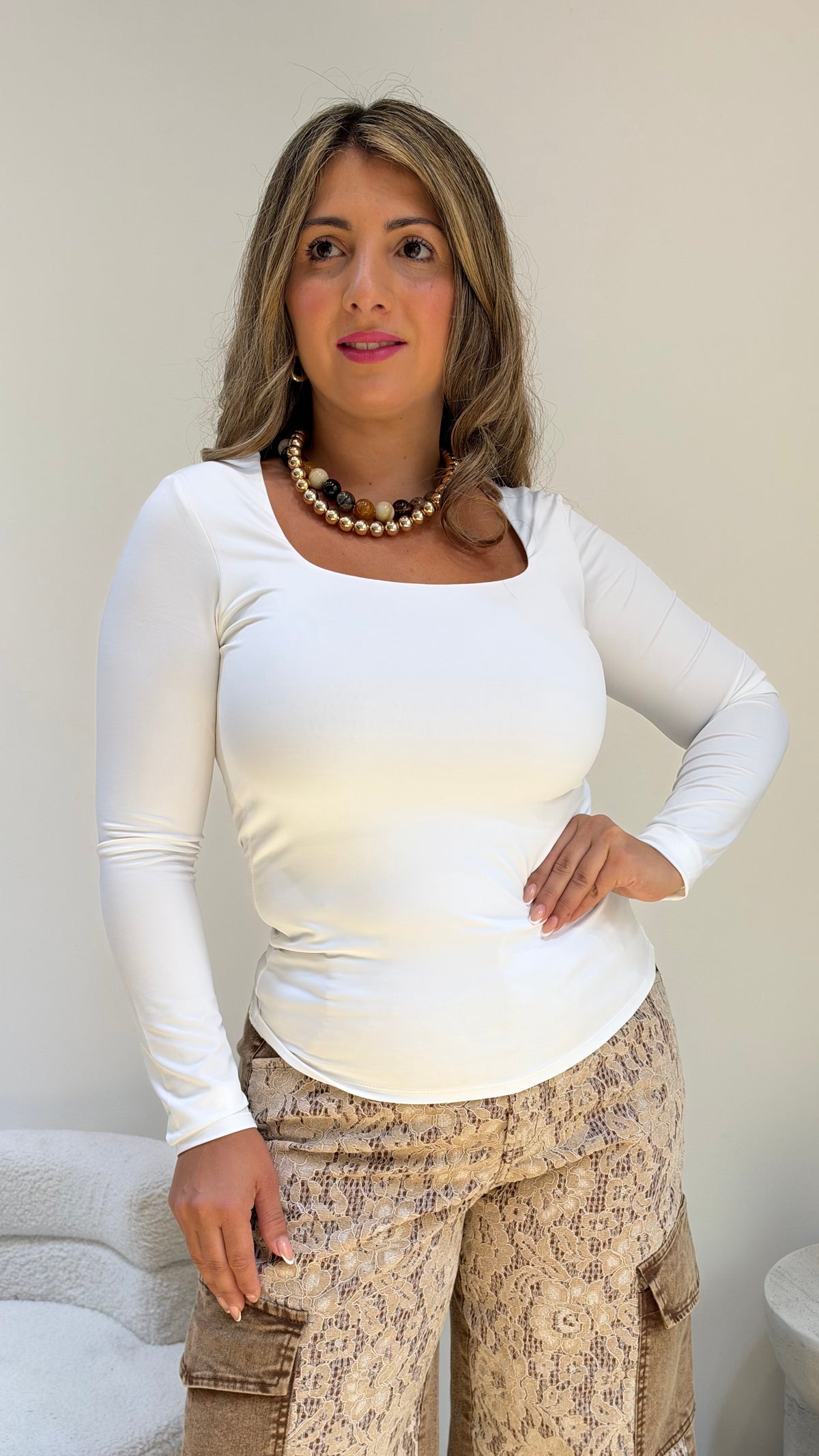 Everyday Square Neck Basic Top