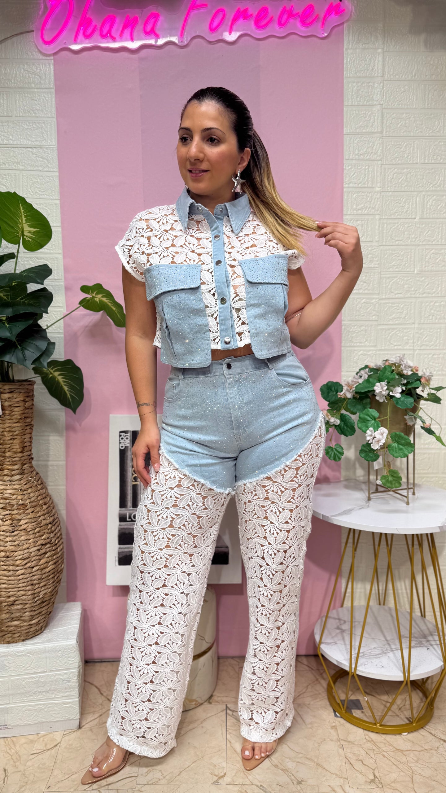ALESSIA LACE SET