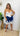EMBROIDERY-DENIM SHORT