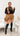 Camel Suede-Look Vest & Shorts Set