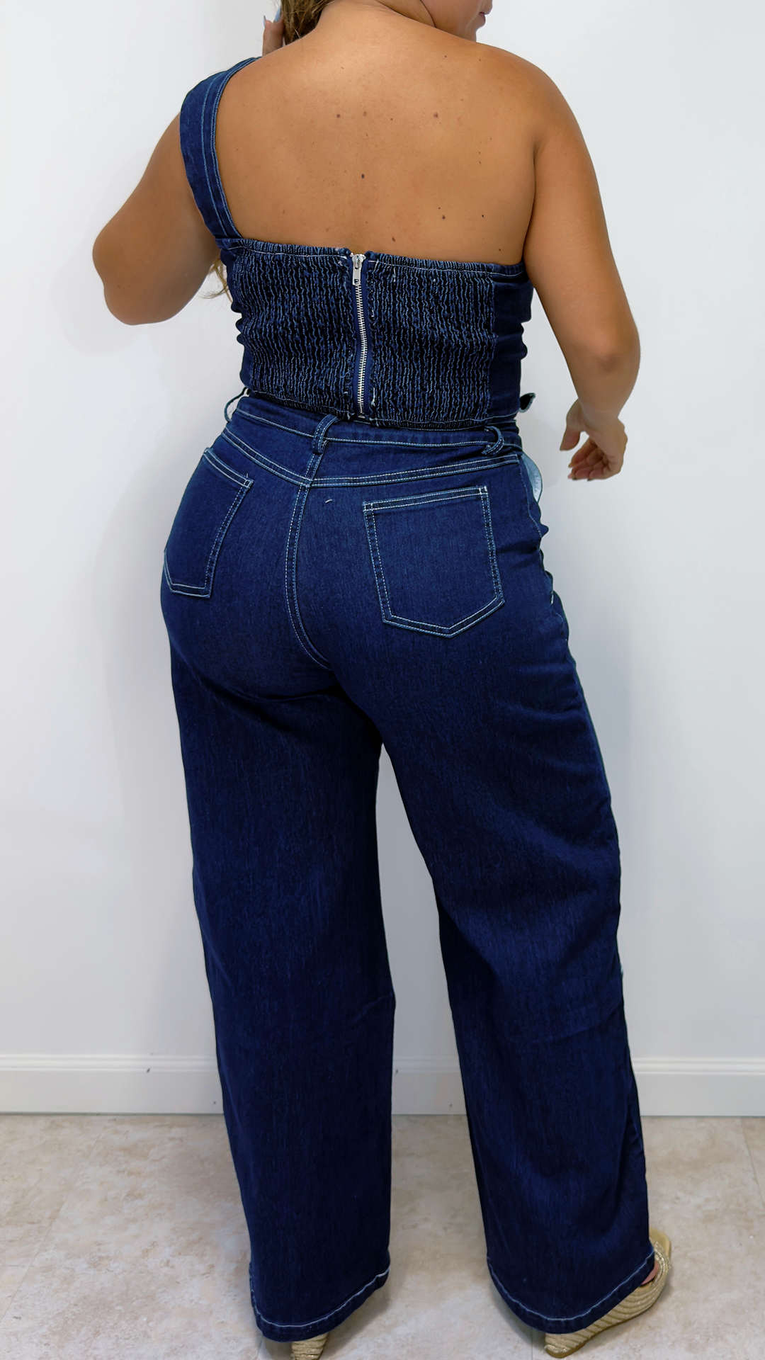 Denim Bloom Set