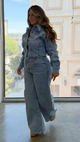 Diamond Denim Set