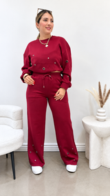 Urban Edge Burgundy Set