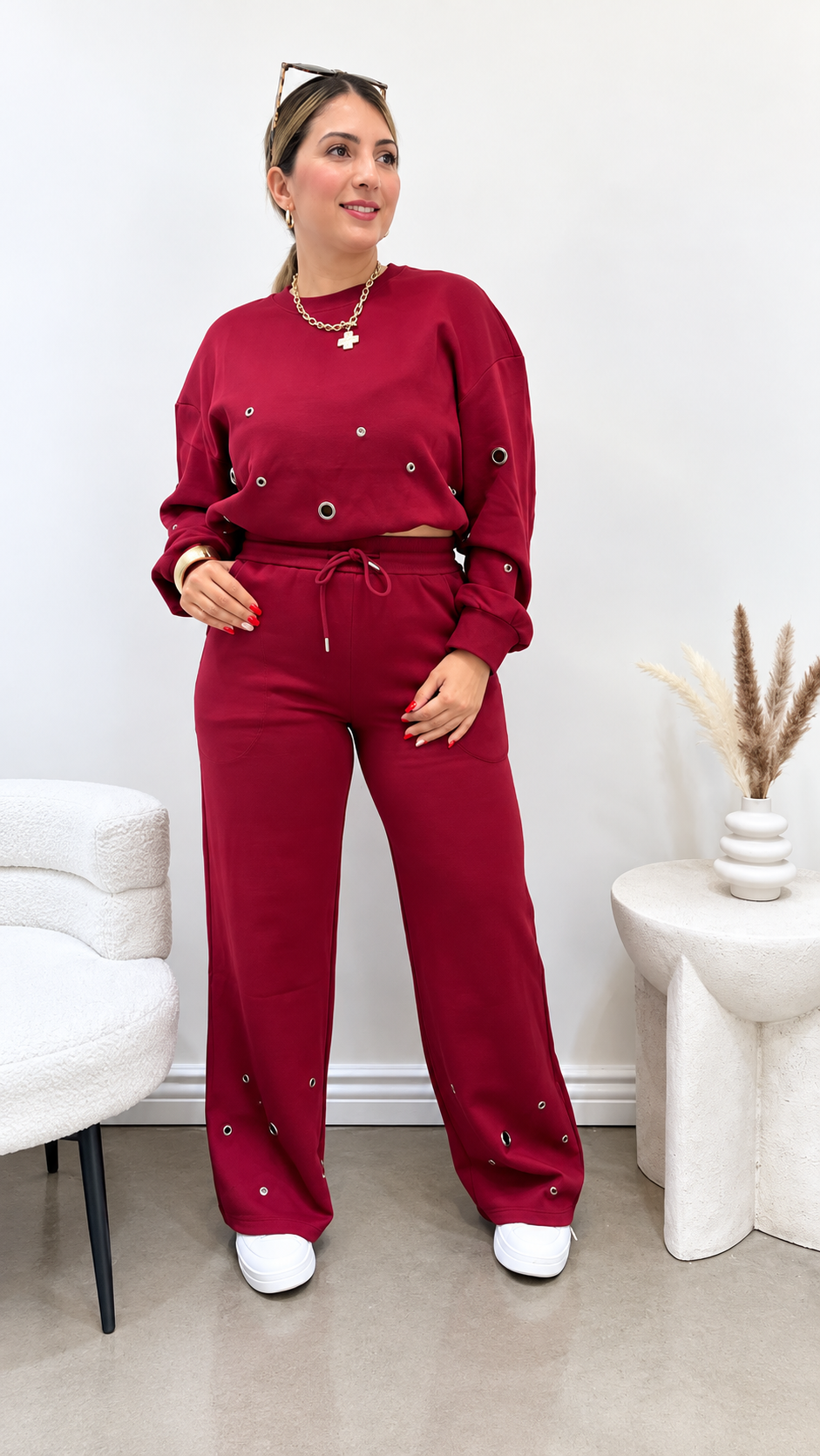 Urban Edge Burgundy Set