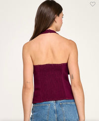 METAL BUTTON DETAIL BACK SMOCK SHIRT
