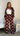 Burgundy Polka Luxe Set
