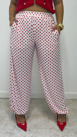 Cherry Polka Pants