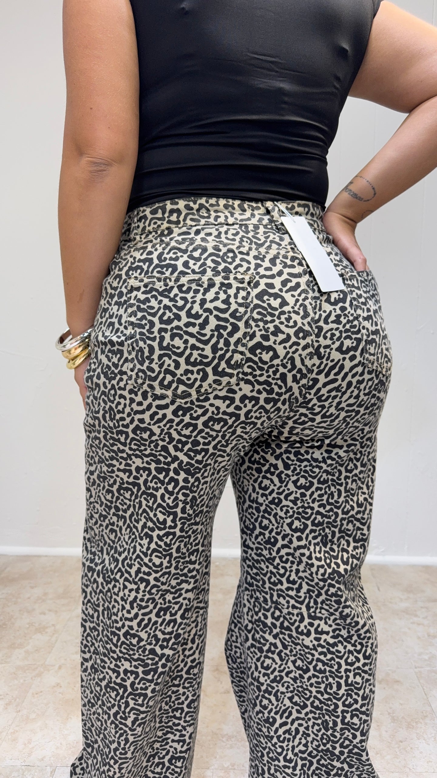 Wild Chic Leopard Pants