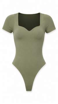 Double Layer Stretch Bodysuit