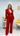 Red Luxury Elegance Jumpsuit